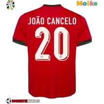 Moške Nogometnih dresov Portugalska Joao Cancelo #20 Domači EP 2024 Kratki rokavi